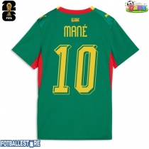 Senegal Sadio Mane #10 Bortedrakt Dame VM 2026 Kortermet